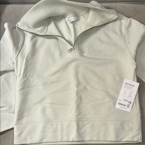 Athleta Mint Green half zip Pullover